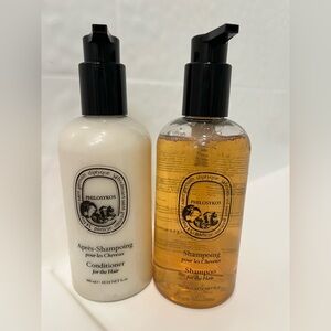 Diptyque Philosykos set of shampoo and conditioner.